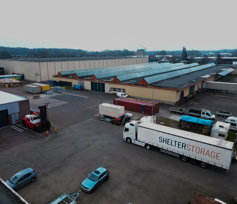 Droneshot opslag shelterstorage
